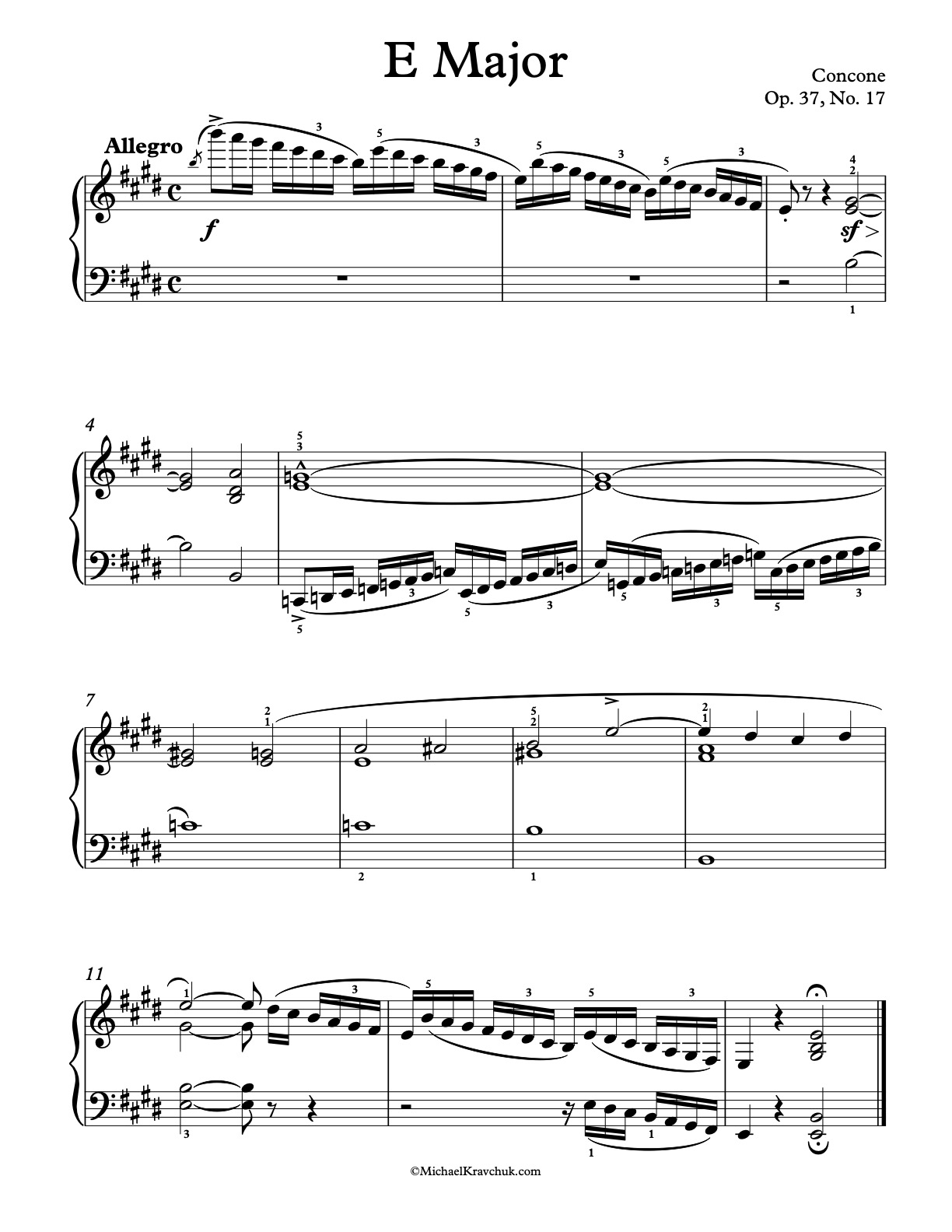24 Preludes Op. 37, No. 17 Piano Sheet Music