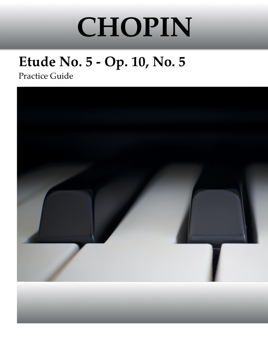 Chopin Etude 5 Practice Guide Cover KDP